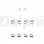 Lisakomplekt, ketaspiduriklotsid DELPHI LX0343