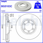 Piduriketas DELPHI BG5103C