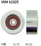 Seade-/juhtrull,soonrihm SKF VKM 61025
