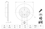 Brake Disc BOSCH 0 986 479 J71