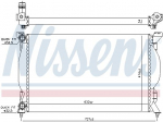 Radiaator,mootorijahutus NISSENS 60304A