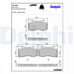 Piduriklotsi komplekt,ketaspidur DELPHI LP3388