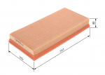 &Otilde;hufilter BOSCH 1 457 433 276