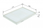 Filter,salongi&otilde;hk BOSCH 1 987 435 048