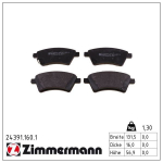 Piduriklotsi komplekt,ketaspidur ZIMMERMANN 24391.160.1