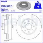 Piduriketas DELPHI BG4972C