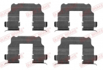 Lisakomplekt, ketaspiduriklotsid QUICK BRAKE 109-1690