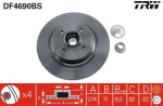 Piduriketas TRW DF4690BS