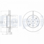 Piduriketas DELPHI BG3802