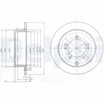 Piduriketas DELPHI BG4037
