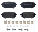 Piduriklotsi komplekt,ketaspidur BREMBO P 50 153