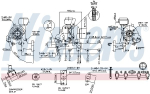 Kompressor,&uuml;lelaadimine NISSENS 930182