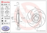 Piduriketas BREMBO 09.E137.11