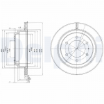 Piduriketas DELPHI BG3353