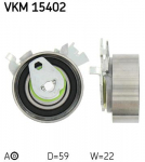 Pingutusrull,Hammasrihm SKF VKM 15402