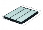 Filter,salongi&otilde;hk MAHLE LA 265