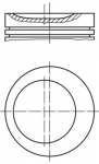 Kolvid MAHLE 011 62 01