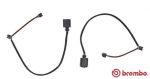 Hoiatuskontakt, piduriklotsi kulumine BREMBO A 00 206