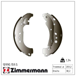 Piduriklotside komplekt ZIMMERMANN 10990.159.5