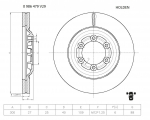Piduriketas BOSCH 0 986 479 V29