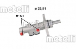 Peapiduri silinder METELLI 05-1200