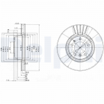 Piduriketas DELPHI BG3039