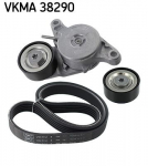 Soonrihmakomplekt SKF VKMA 38290