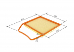 &Otilde;hufilter BOSCH F 026 400 148