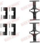 Lisakomplekt, ketaspiduriklotsid QUICK BRAKE 109-1203