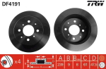 Piduriketas TRW DF4191