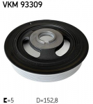 Rihmaratas,v&auml;ntv&otilde;ll SKF VKM 93309
