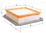 &Otilde;hufilter KNECHT LX 3061
