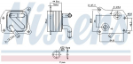 &Otilde;liradiaator,mootori&otilde;li NISSENS 91519