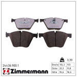 Piduriklotsi komplekt,ketaspidur ZIMMERMANN 24436.900.1