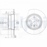 Piduriketas DELPHI BG3629
