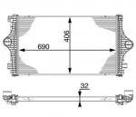 Kompressori&otilde;hu radiaator MAHLE CI 219 000P