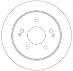 Piduriketas TRW DF6879S