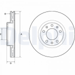 Piduriketas DELPHI BG4669C