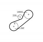 Hammasrihm GATES 5464XS