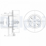 Piduriketas DELPHI BG3621