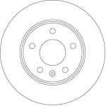 Piduriketas TRW DF6915