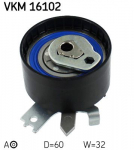 Pingutusrull,Hammasrihm SKF VKM 16102