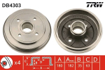 Piduritrummel TRW DB4303