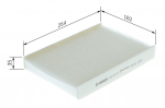 Filter,salongi&otilde;hk BOSCH 1 987 432 272