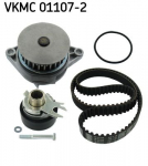 Veepump + hammasrihmakomplekt SKF VKMC 01107-2