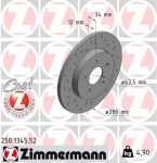 Piduriketas ZIMMERMANN 250.1345.52
