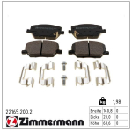 Piduriklotsi komplekt,ketaspidur ZIMMERMANN 22165.200.2