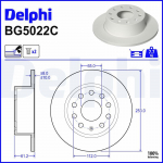 Piduriketas DELPHI BG5022C