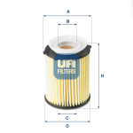 &Otilde;lifilter UFI 25.178.00