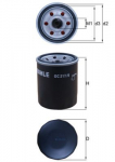 &Otilde;lifilter KNECHT OC 217/6